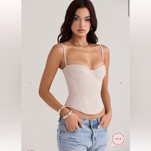 House Of CB Shanna Oyster Underwired Corset